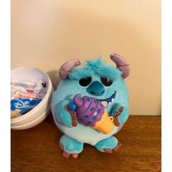 Disney Other - NEW Disney Zuru Snackles Limited Edition Sully Monsters Inc Plush